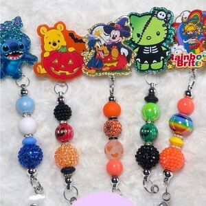 Cartoon character badge reels